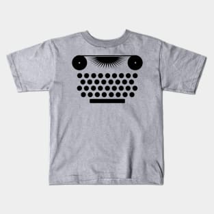 Dispatches Typewriter (Black) Kids T-Shirt